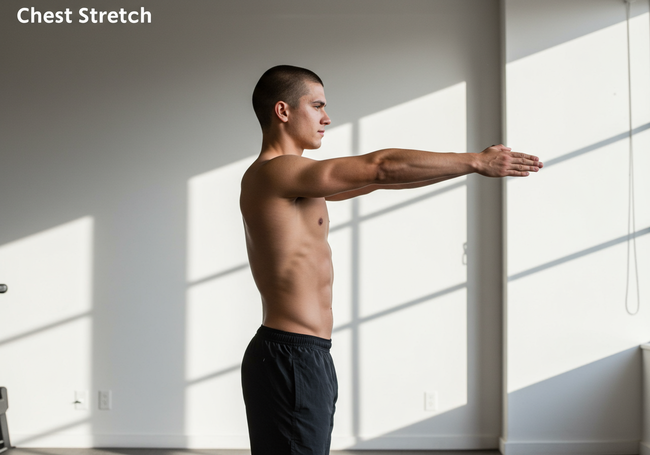 Chest Stretch: Open Rounded Shoulders