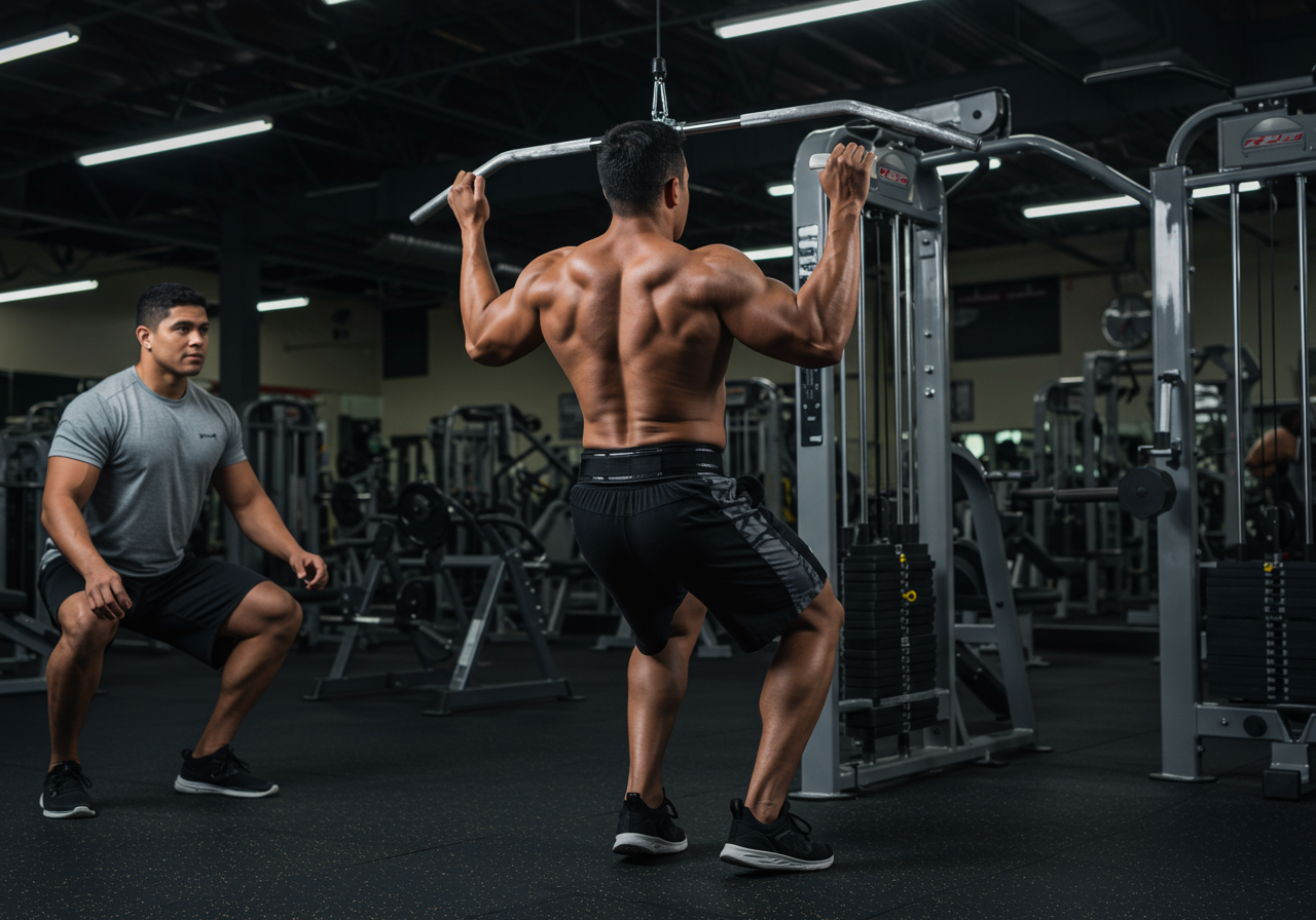 Lat Pulldown: Best for Expanding Back Width!