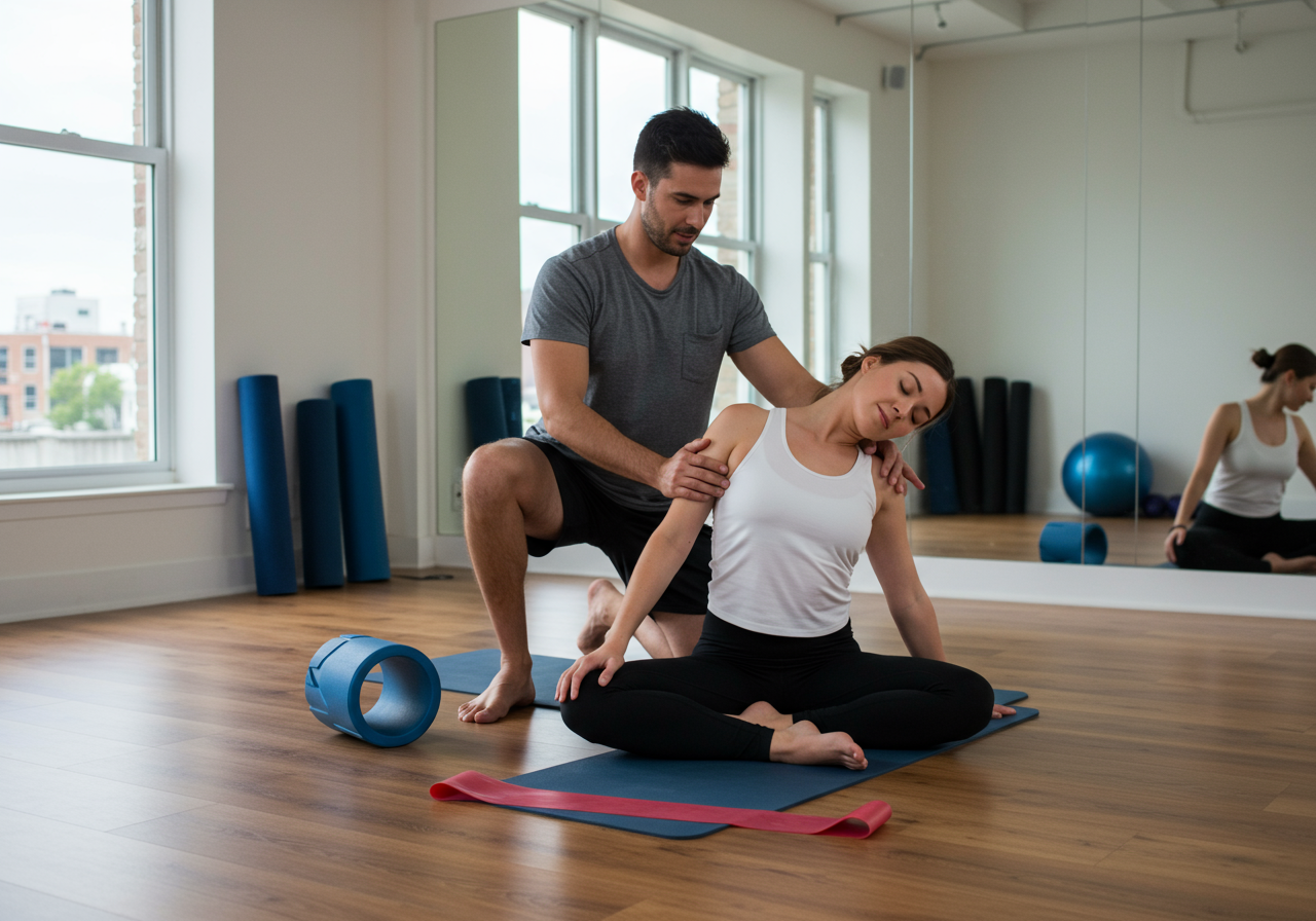 Neck Stretch: Relieve Stiff Neck Comfortably!