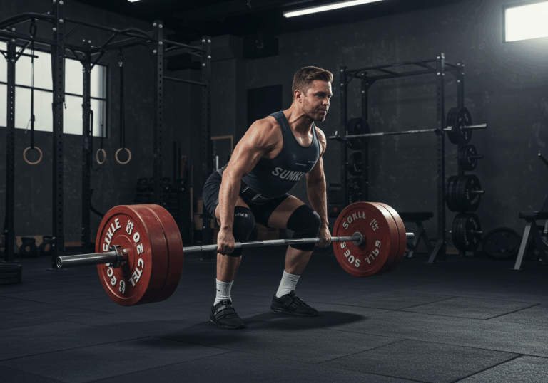 Sumo Deadlifts: Inner Thigh Engagement