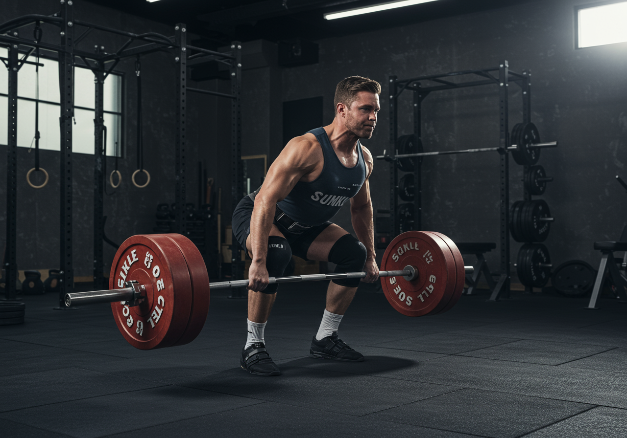 Sumo Deadlifts: Inner Thigh Engagement