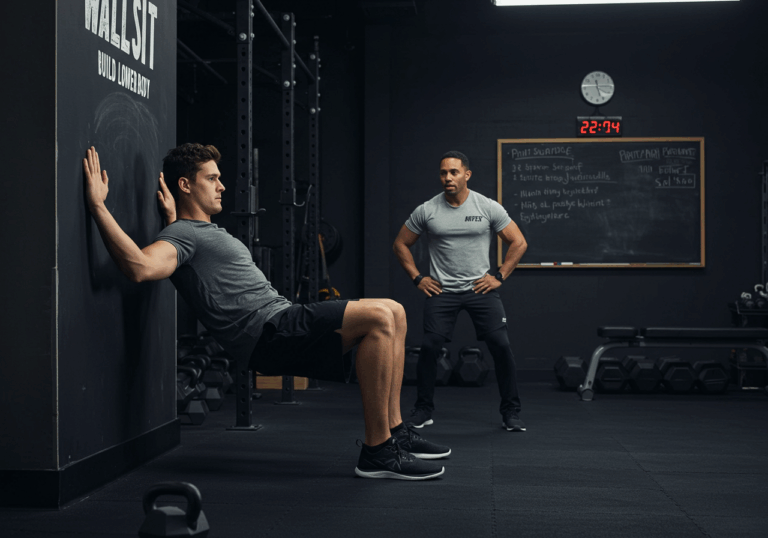 Wall Sit: Build Lower Body Endurance