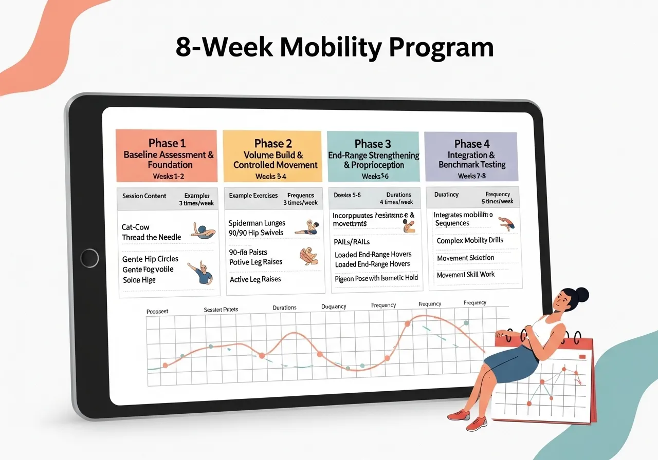 8-week cable program push pull phase sessions supersets peak integration