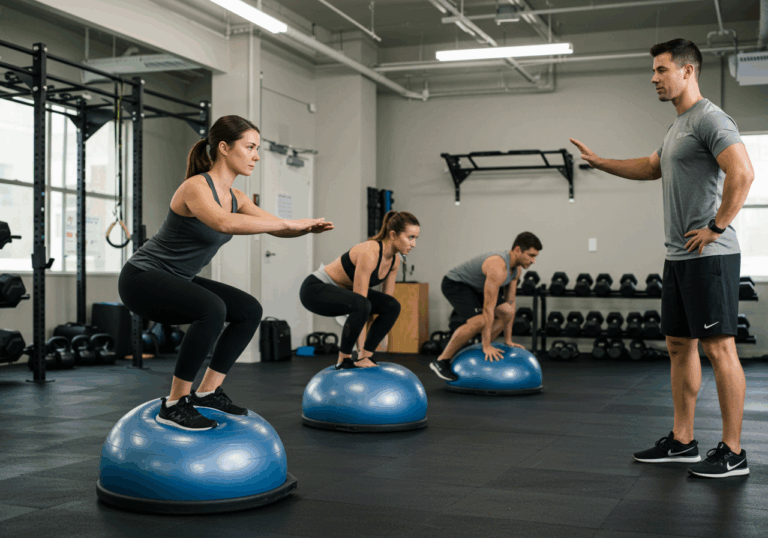 BOSU Ball Training: Balance & Strength Simultaneously