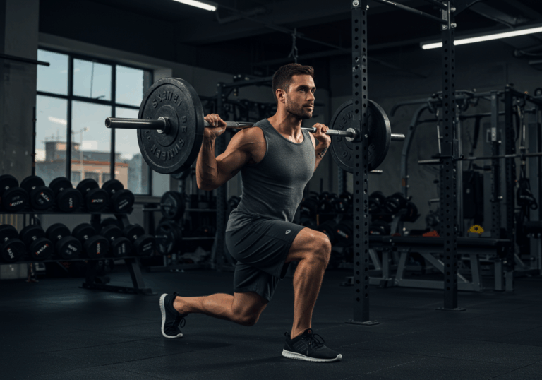 Barbell Lunges: Powerful Leg Muscle Development