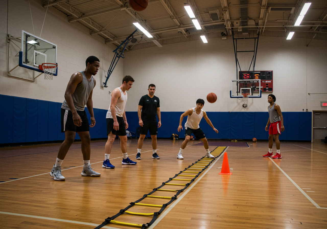Basketball: Full-Body Muscle Team Sport