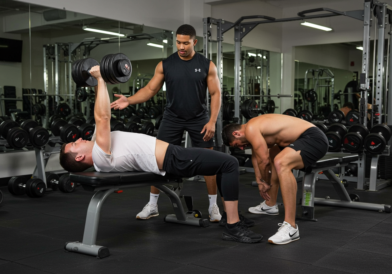 Dumbbell Press: Target Chest at Various Angles (Flat, Incline, Decline)