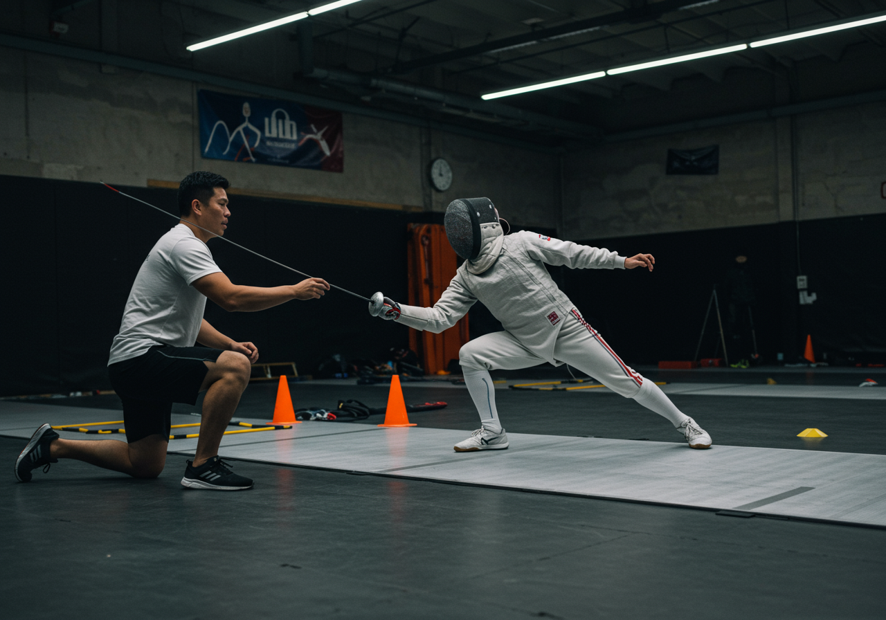 Fencing: Agility, Reflexes, Strategic Thinking!