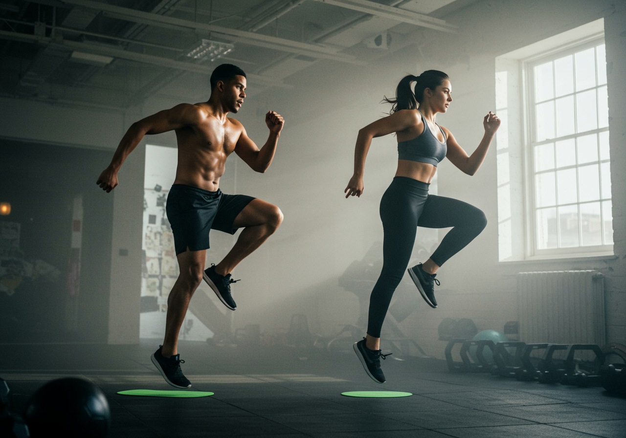 Jumping Jacks: Full-Body Awakening Jump