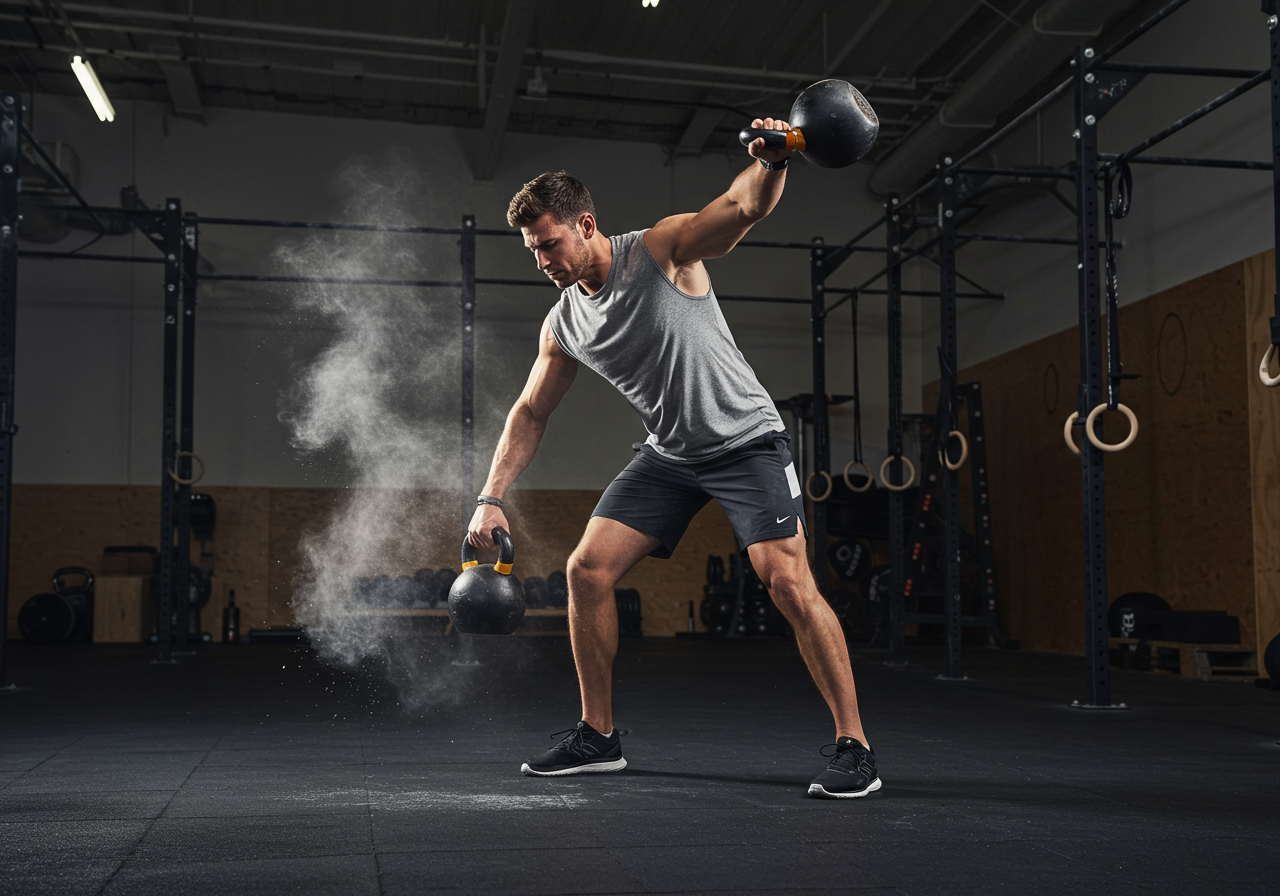 Kettlebell Swings: Full-Body Coordination, Posterior Chain