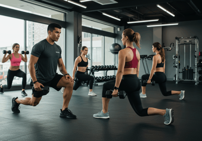 Lunges: Balanced Leg Muscle Development