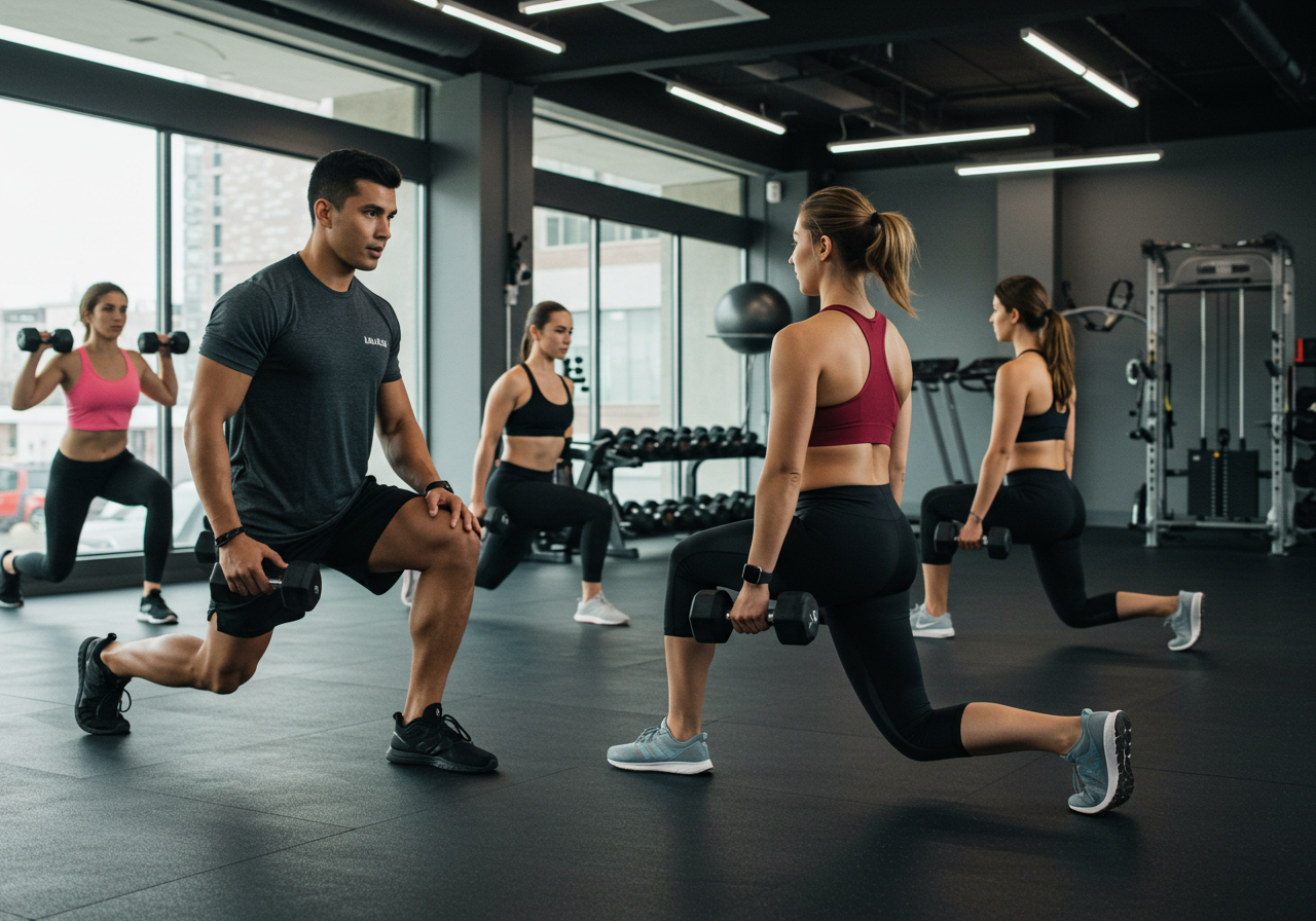 Lunges: Balanced Leg Muscle Development