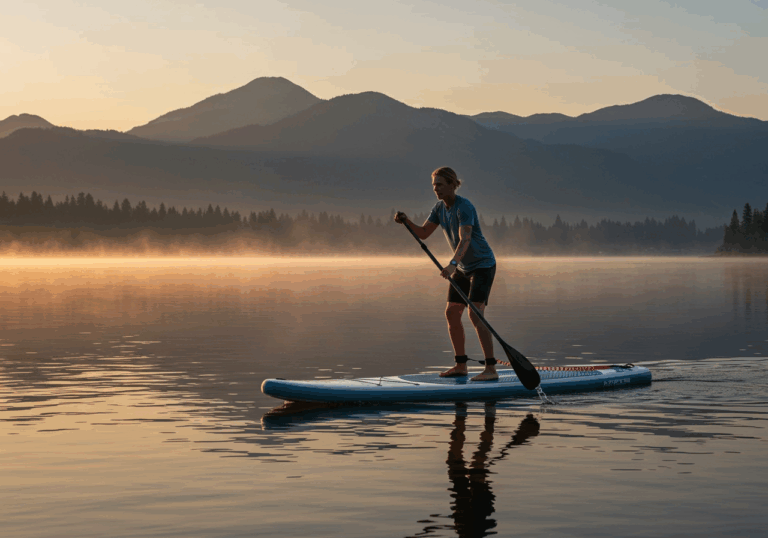 Paddleboarding: Unique Standing Water Sport
