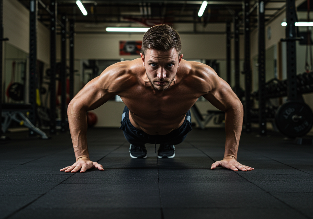 Push-ups: Chest, Shoulders, Triceps Together