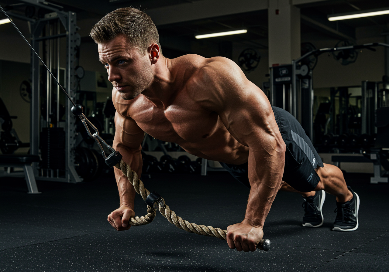 Pushdown (Cable): Focused Triceps Isolation