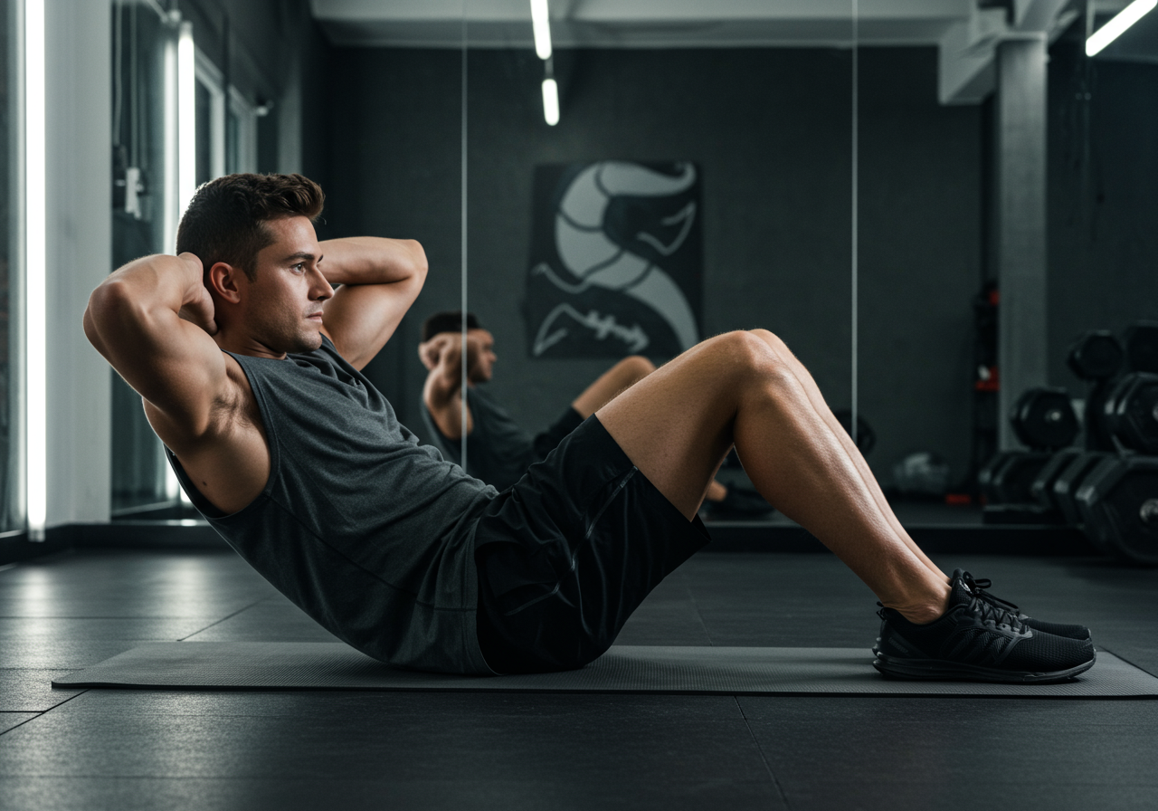 Side Crunches: Target Oblique Fat Removal