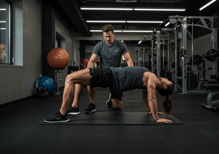 Single Leg Bridge: Focused Glute Isolation