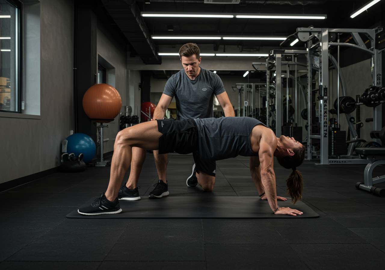 Single Leg Bridge: Focused Glute Isolation