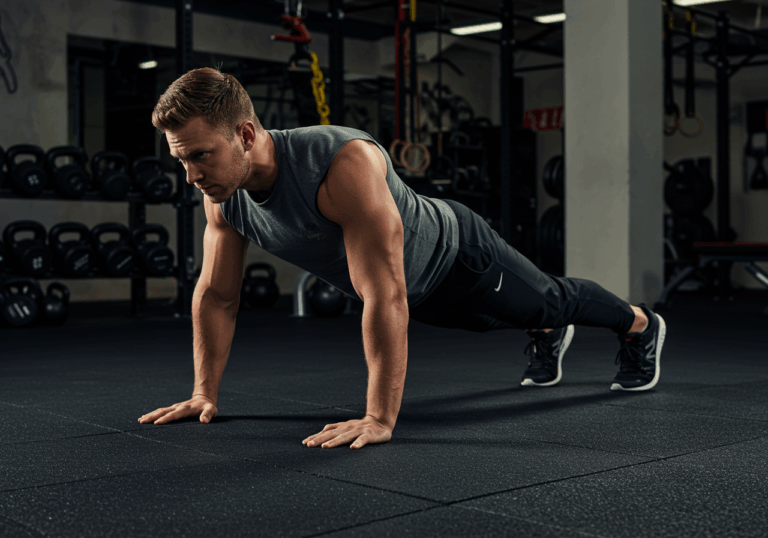 Spiderman Push-ups: Core & Oblique Push-up