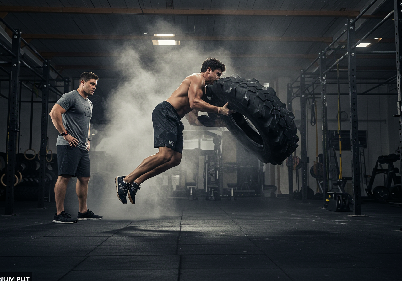 Tire Flips: Powerful Full-Body Strength Exercise