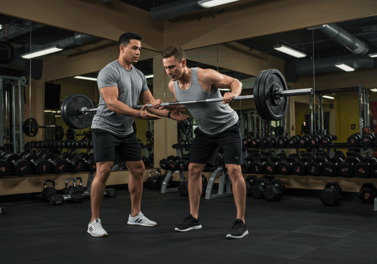 Upright Row: Develop Shoulders & Trapezius