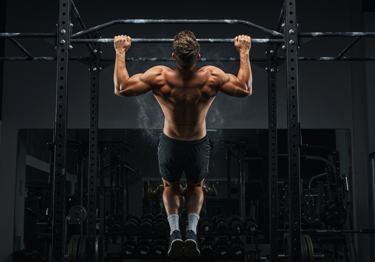 Wide-grip Pull-ups: Expand Back Width