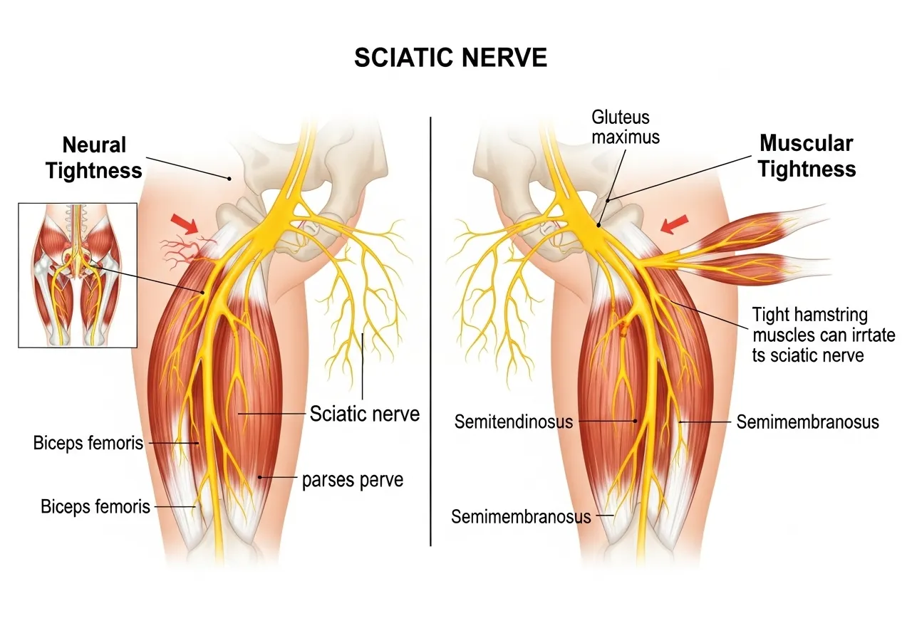 anterior pelvic tilt hamstring tightness hip flexor weakness causes connection