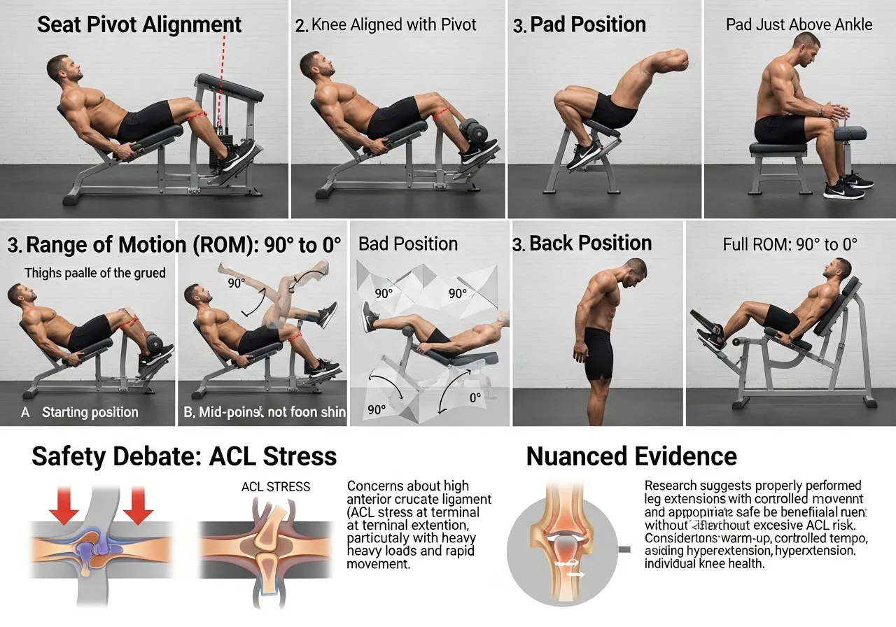 barbell hip thrust setup bench height foot position bar placement execution top position