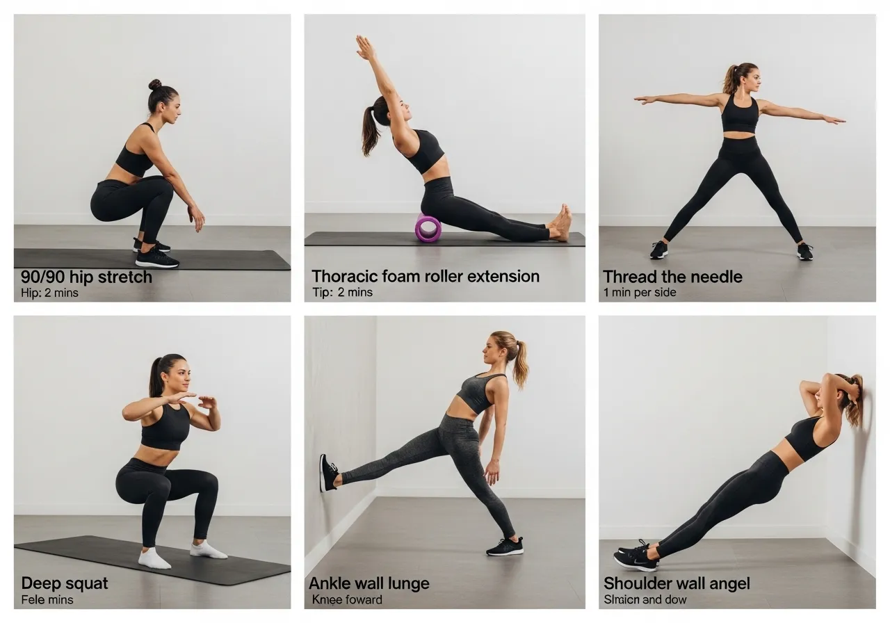 cable machine attachments rope straight bar D-ring V-bar ankle cuff safety tips