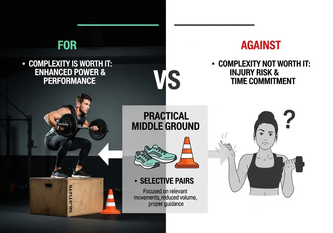 contrast training worth complexity argument for against practical middle ground recreational athletes selective pairs