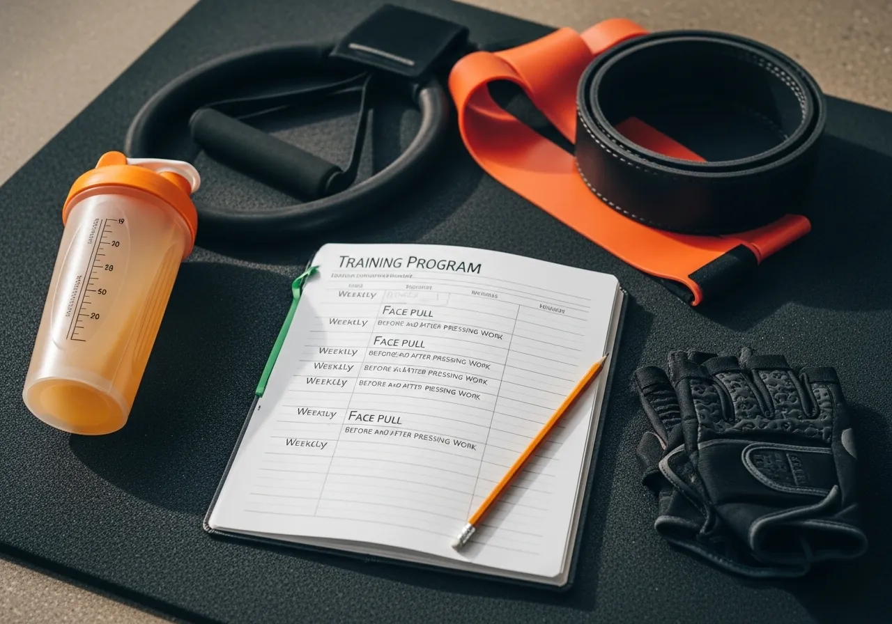 face pull programming frequency sets reps shoulder health sessions