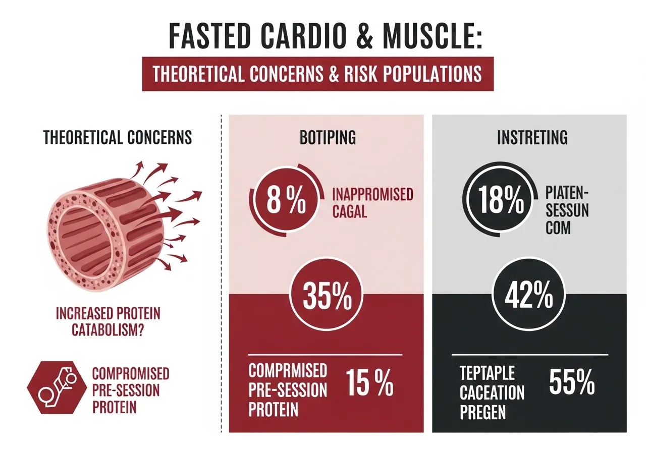 fasted cardio muscle preservation concern catabolism evidence duration threshold population risk protein compromise