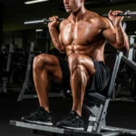 hack squat machine quad development leg training bodybuilding