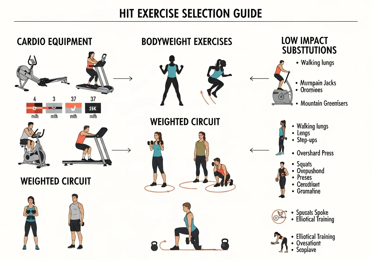 HIIT protocols Tabata work rest ratio Norwegian 4x4 EMOM sprint interval comparison