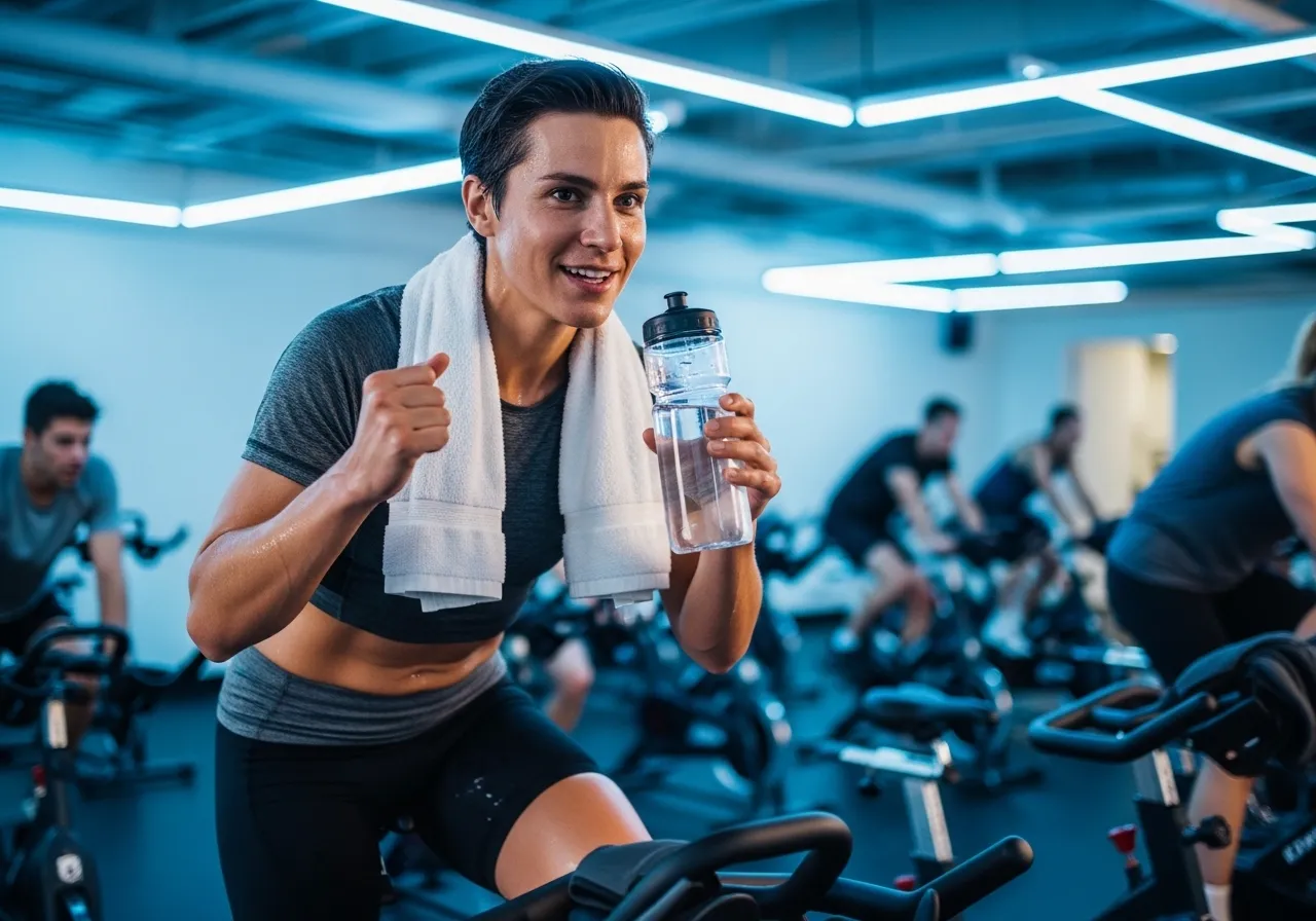 indoor cycling calories burned body composition benefits