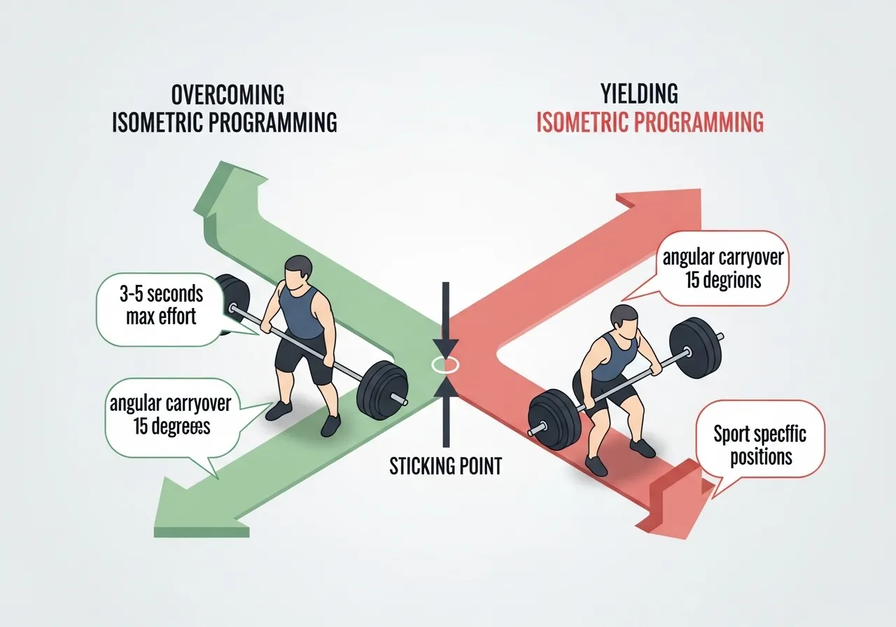 isometric sticking point strength overcoming yielding programming angular carryover sport specific functional applications