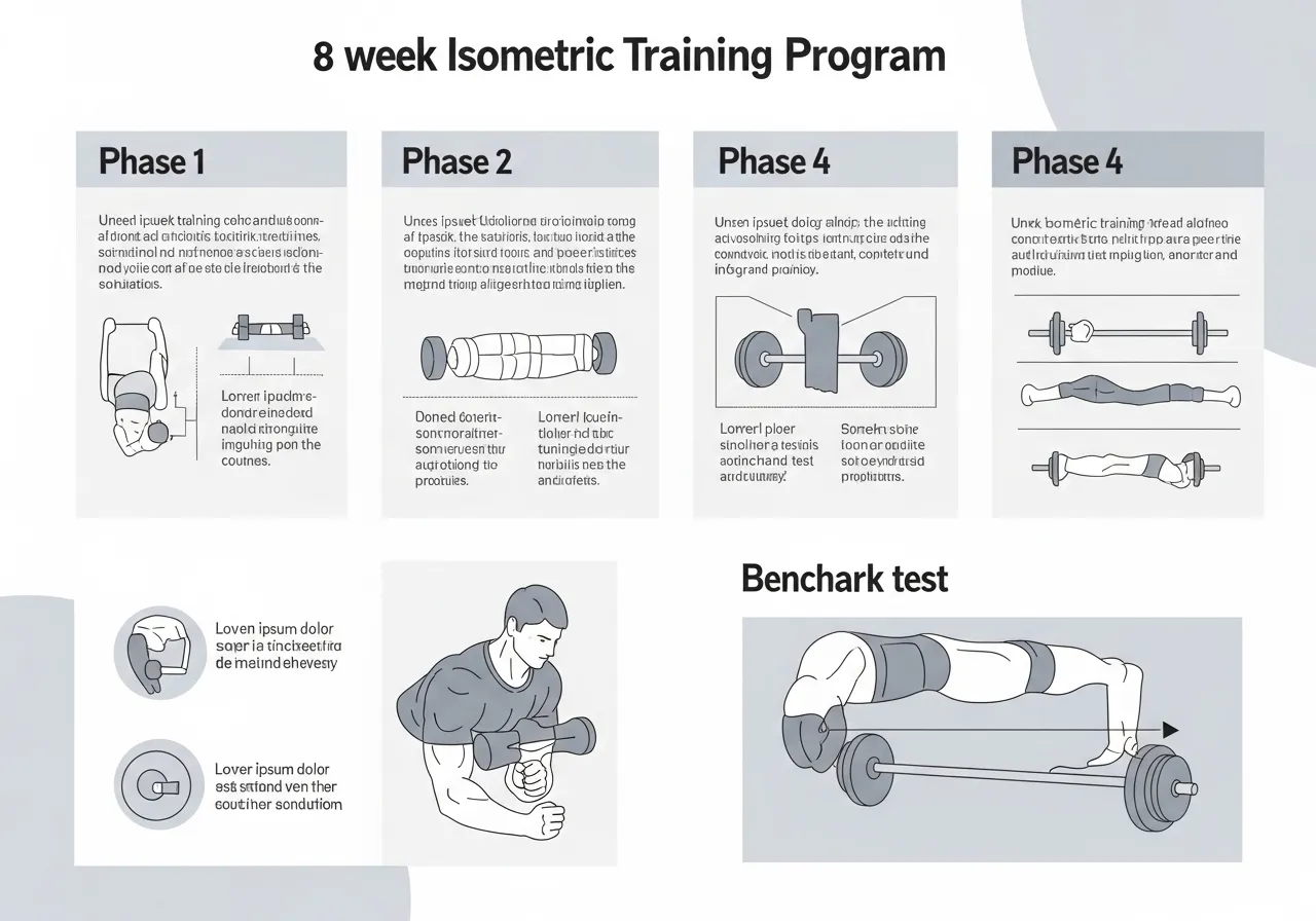 isometric training mistakes guide showing low intensity long duration shortened positions no progression plan isolation without dynamic complement corrections