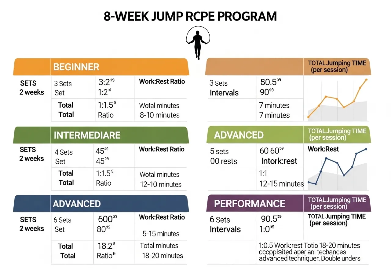 jump rope 8 week training program phases beginner intermediate