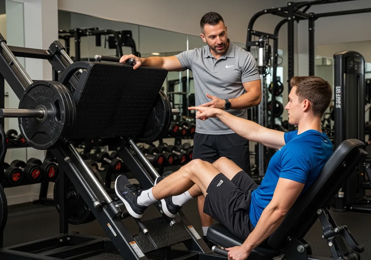 leg press FAQ safety knee pain depth load selection common questions