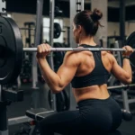 overhead press guide EMG research barbell dumbbell technique variations 8-week program