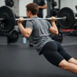 Good Morning Exercise: Why the Most Underused Posterior Chain Movement Belongs in Every Strength Programme person performing barbell good morning exercise correct form neutral spine hip hinge posterior chain training