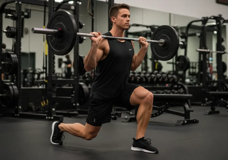 Barbell Lunge: The Mechanics Behind the Most Functional Leg Exercise and How to Programme It for Maximum Development