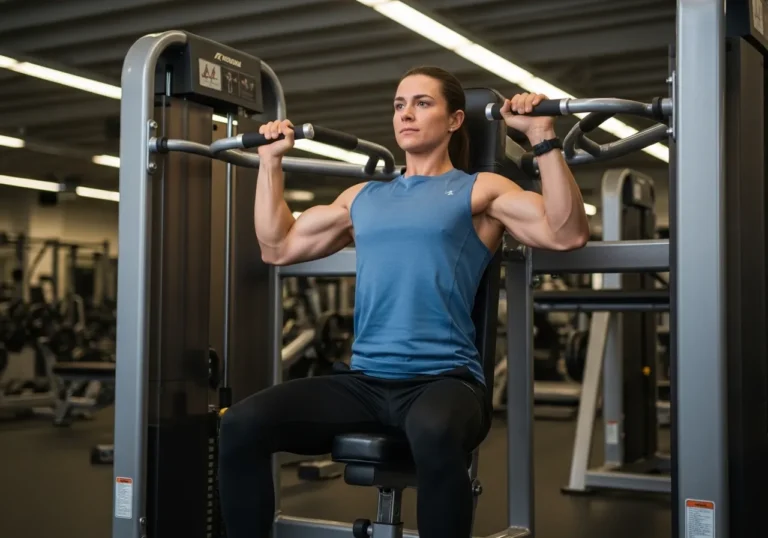 Machine Shoulder Press Guide: The Fixed Path Advantage, EMG Research, and Who Should Prioritise It Over Barbells