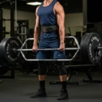 Trap Bar Deadlift Guide: The Research That Challenges the Conventional vs Hex Bar Debate and When to Use Each person performing trap bar hexagonal bar deadlift neutral grip bilateral loading lower back friendly strength