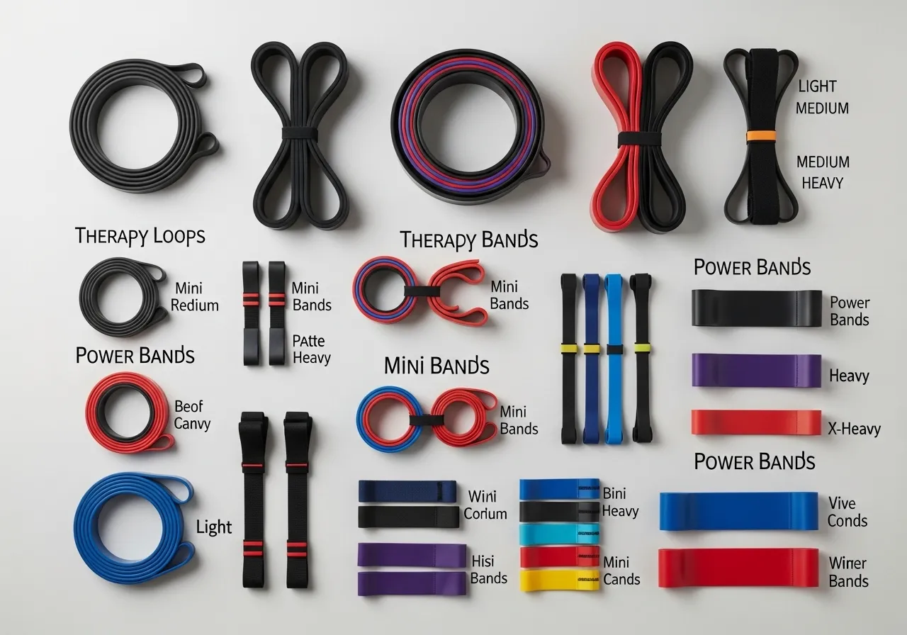 resistance band ascending resistance profile training tool versatility types