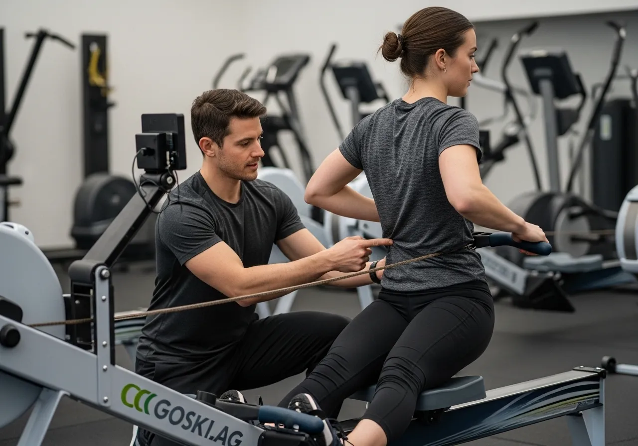 rowing FAQ common questions lower back pain handle grip pace
