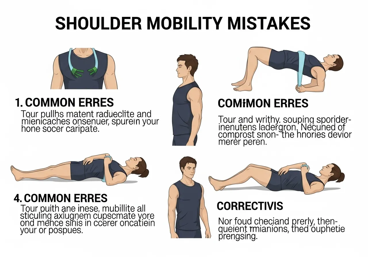 shoulder mobility mistakes stretching only no strengthening aggressive intensity ignoring thoracic stopping at symptom relief
