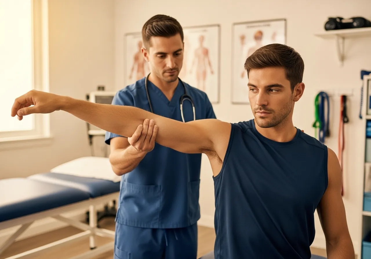 shoulder pain professional evaluation red flags sports medicine physical therapy