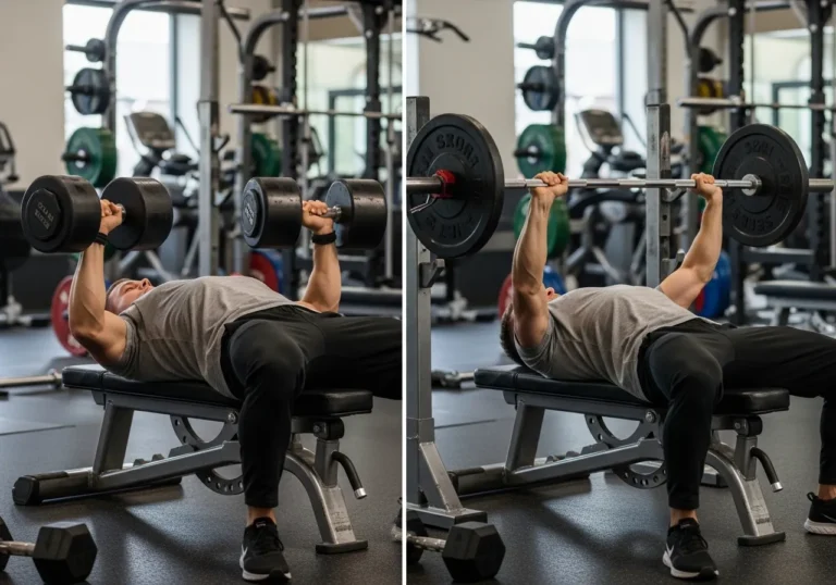 Dumbbell vs Barbell Bench Press: Which One Actually Builds More Chest Muscle?