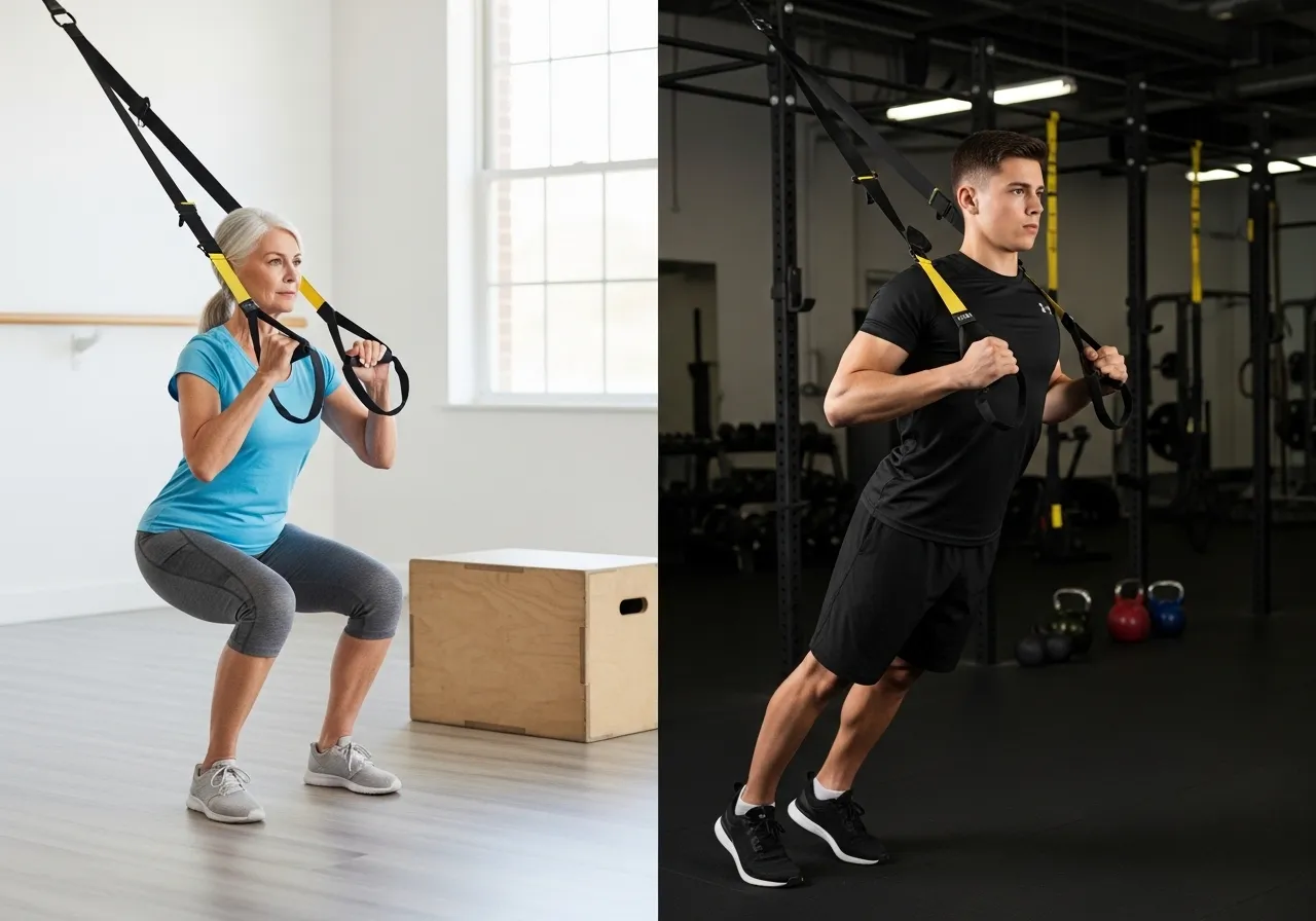 TRX FAQ muscle building progression beginner friendly questions answers
